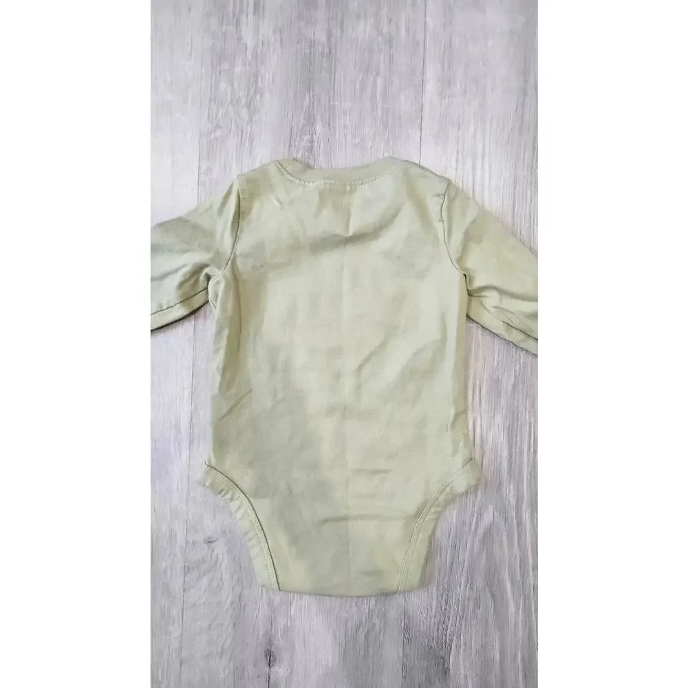 Carter's 3 Month Old Baby Clothes Pack of Three Overalls and Body Suit Bundle